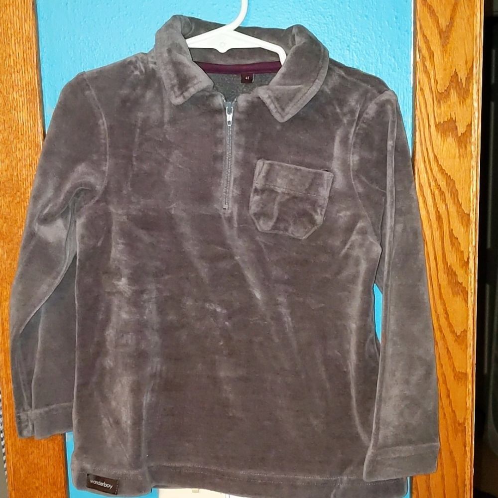 4t velour pullover